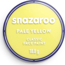 Snazaroo Classic Face and Body Paint 18.8g Pot Pale Yellow