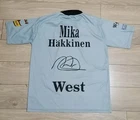 MIKA HAKKINEN RETRO VINTAGE FORMULA 1 JERSEY SHIRT TRIKOT MAILOT MAGLIE Xl SIZE