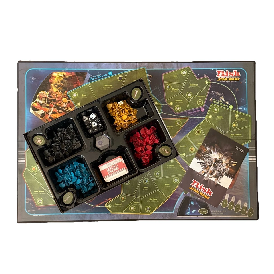 Risk - Star Wars Clone Wars Edition Board Game - Parker Brothers 2005 - Image 3 of 3