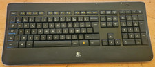 Logitech K800 illuminated PC-Tastatur, Azerty, komplett, für Ersatzteile
