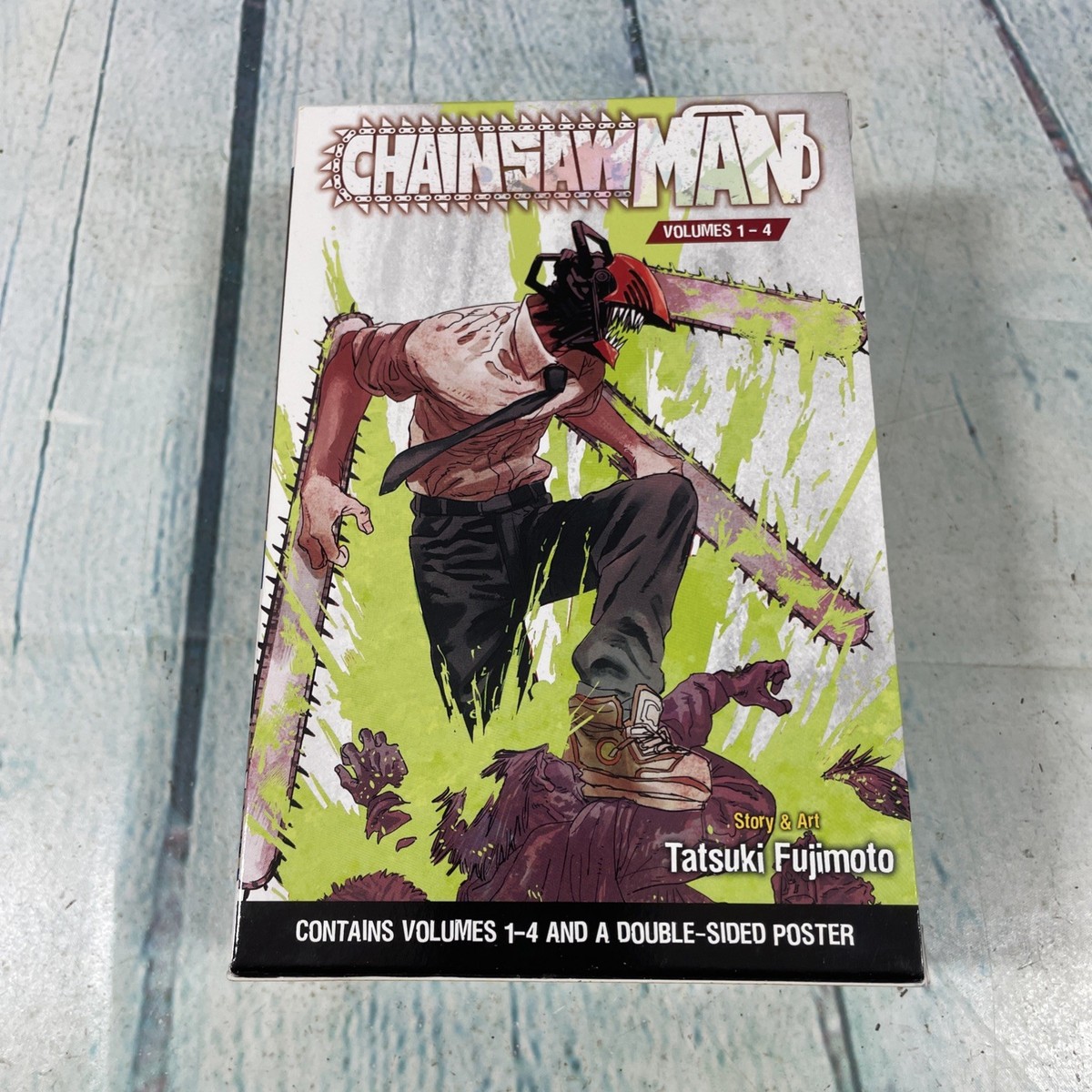 Chainsaw Man Volumes 1-4 Box Set Paperback Books English - No