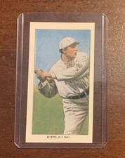 1988 CCC 1909-11 T206 Reprints Chief Meyers Batting Name Misspelled As Myers