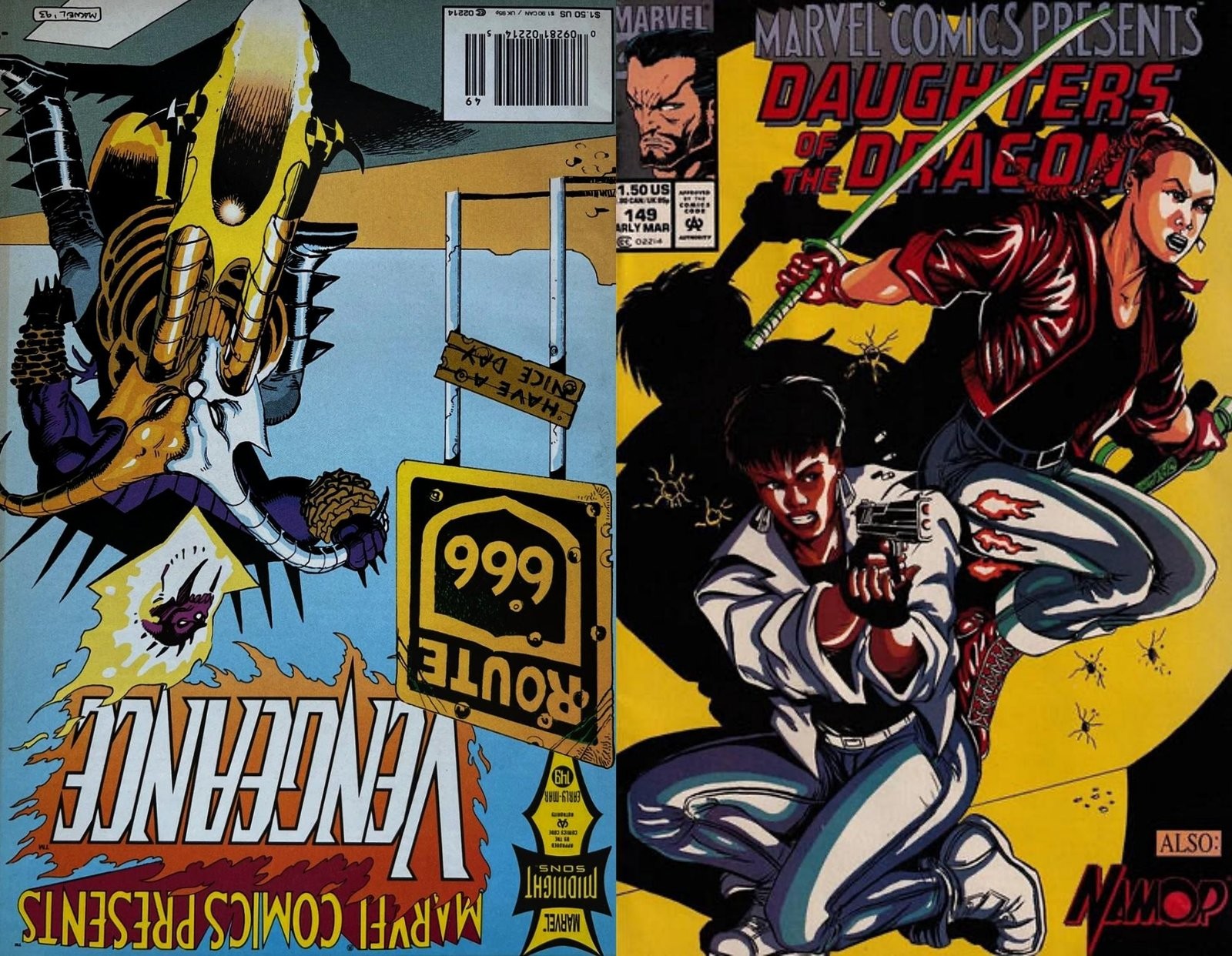 Marvel Comics Presents #149 Newsstand Cover (1988-1995) Marvel