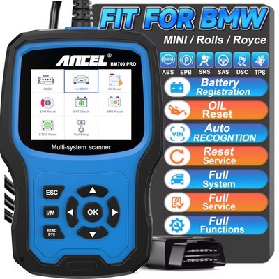 ANCEL BM700 PRO Full System Diagnostic for BMW Scan Tool with All Reset Services