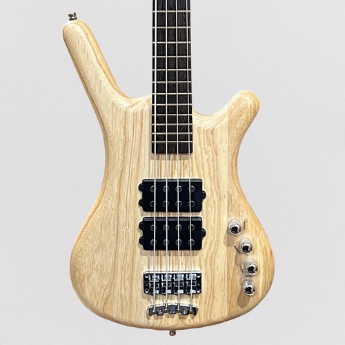 Warwick RockBass Corvette $$ 4 String Electric Bass Guitar - Natural Transparent