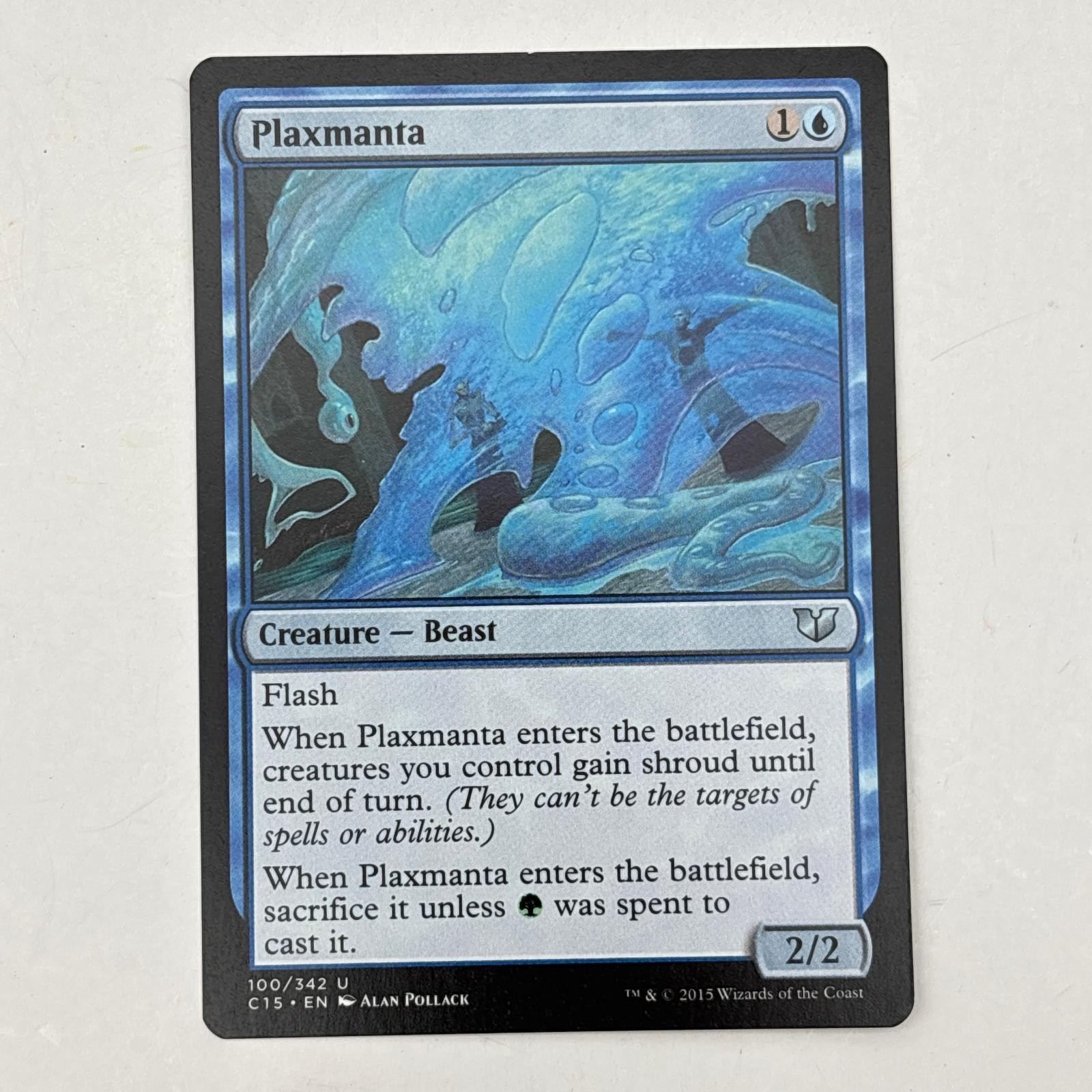 Plaxmanta 100 Uncommon Commander 2015 Magic: The Gathering Near Mint