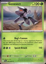 GENESECT 008/094 Rare Phantasmal Flames Pokemon Holo LP A8: 6