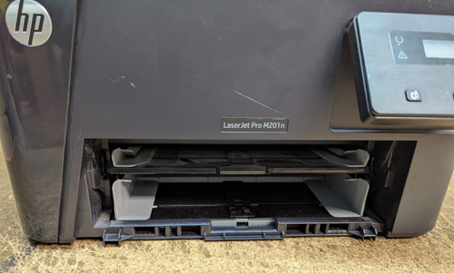 HP LaserJet M201n Pro Mono Laser Printer A4 USB Network CF455A No tray - Picture 4 of 4