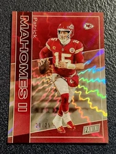 2025 National Silver Pack LIGHTNING SPOKES No. 18 Patrick Mahomes /25 Chiefs KHH