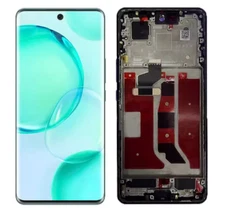 For Honor 50 OLED LCD Display Touch Screen Digitizer Assembly With Frame Black