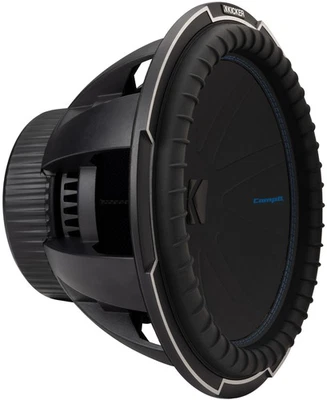 Kicker CWQ154 15" CompQ Series Dual 4-ohm Subwoofer - Image 1 of 4