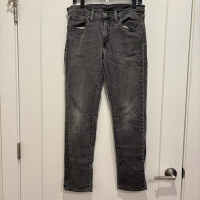 Levis 511 Slim Fit Mens Jeans Gray Charcoal Denim W32 L32 04511-2071