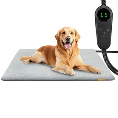 Pet Heating Pad for Cats Dogs Electric Heated Bed Waterproof Warming Mat Indo...