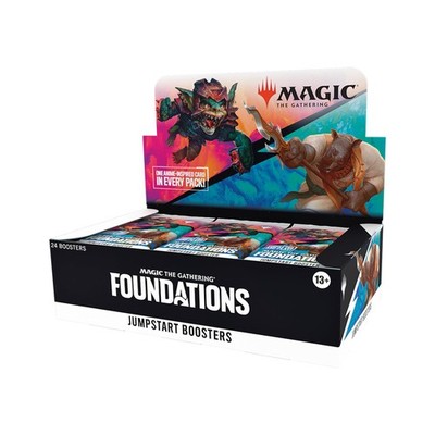 Magic: The Gathering Foundations Jumpstart 2025 Boosters 24 packs, Blue, White