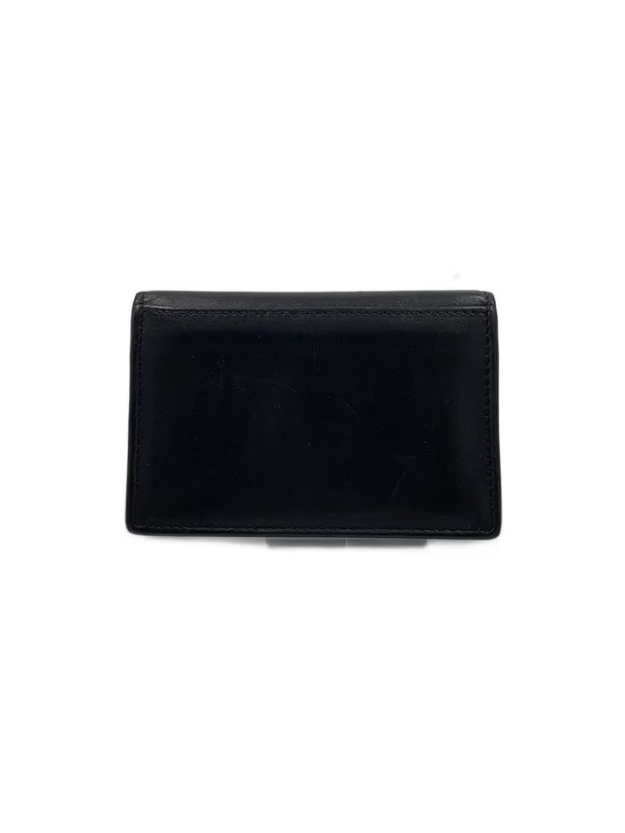 SAINT LAURENT Men's Black Leather Card Case, 469338 thumbnail 2