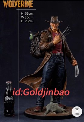 SDZ Studio Old Wolverine Resin Statue 1/4 Scale In Stock Cowboy Logan Model