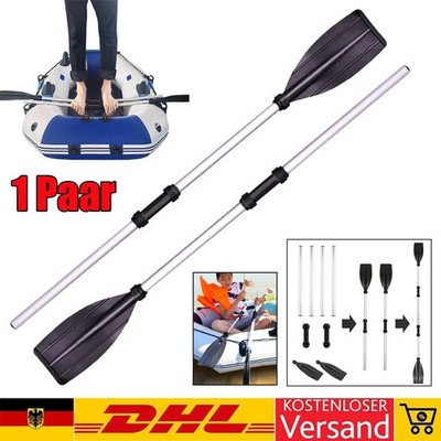 2X Paddel-Set Doppelpaddel Einzelpaddel Stechpaddel Kajak Kanu Ruder Paddel NEU