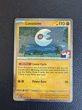 Pokémon TCG - Lunatone 074/132 Play Stamped Prize Pack Series 8 Cosmos Holo