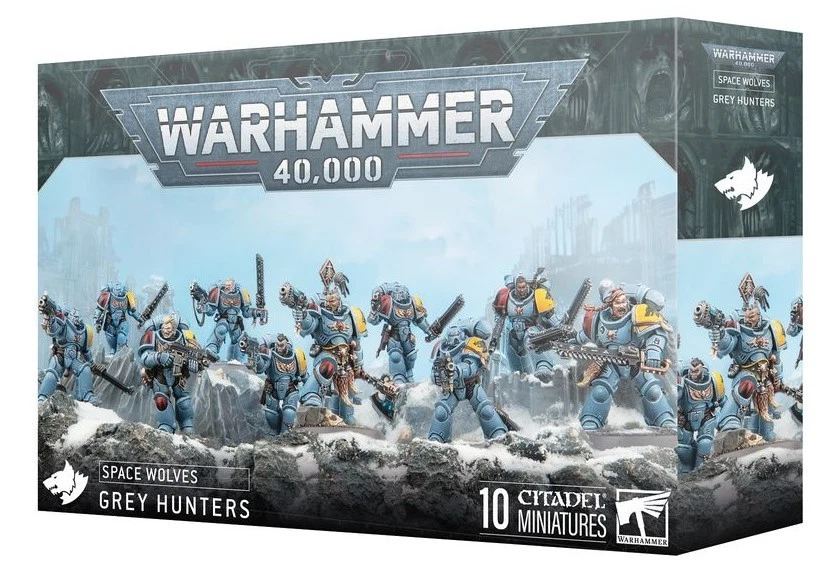 GAMES WORKSHOP Warhammer 40k Space Wolves - GREY HUNTERS *SINGLES* - Space Marines