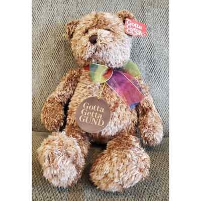 Gund Bearessence Brown Teddy Bear Stuffed Animal Plush Toy | eBay