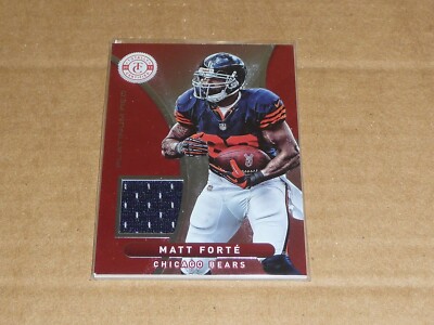 2012 Panini Totally Certified MATT FORTE RED JERSEY BEARS /299 