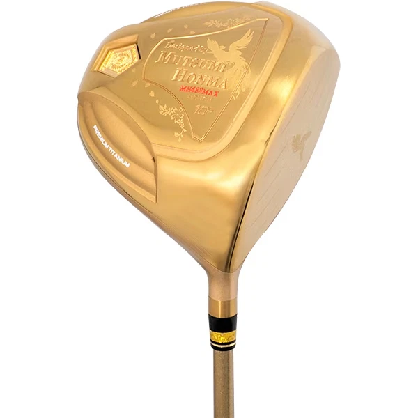 Mutsumi Honma Golf Lefty MH488 MAX Gold Driver Phoenix 10.5° LH Graphite SR-Flex - Image 2 of 4