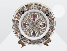 Vintage Spode Bone China Celtic Collection The Iona Plate Made In England