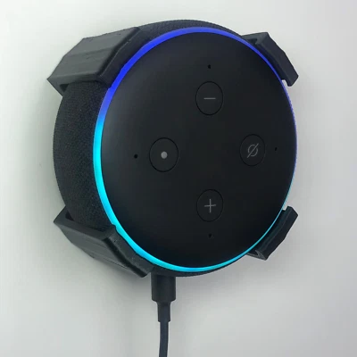 Echo Dot 3Rd Generation Wall Bracket Mount 4 Leg - Photo 1/4