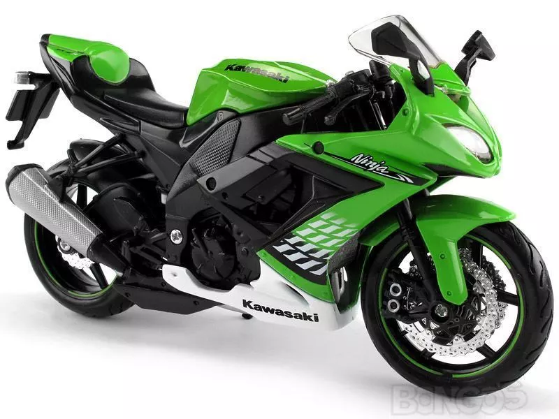 MAISTO 1 12 Kawasaki Ninja ZX 10R 31105 MOTORCYCLE BIKE DIECAST MODEL