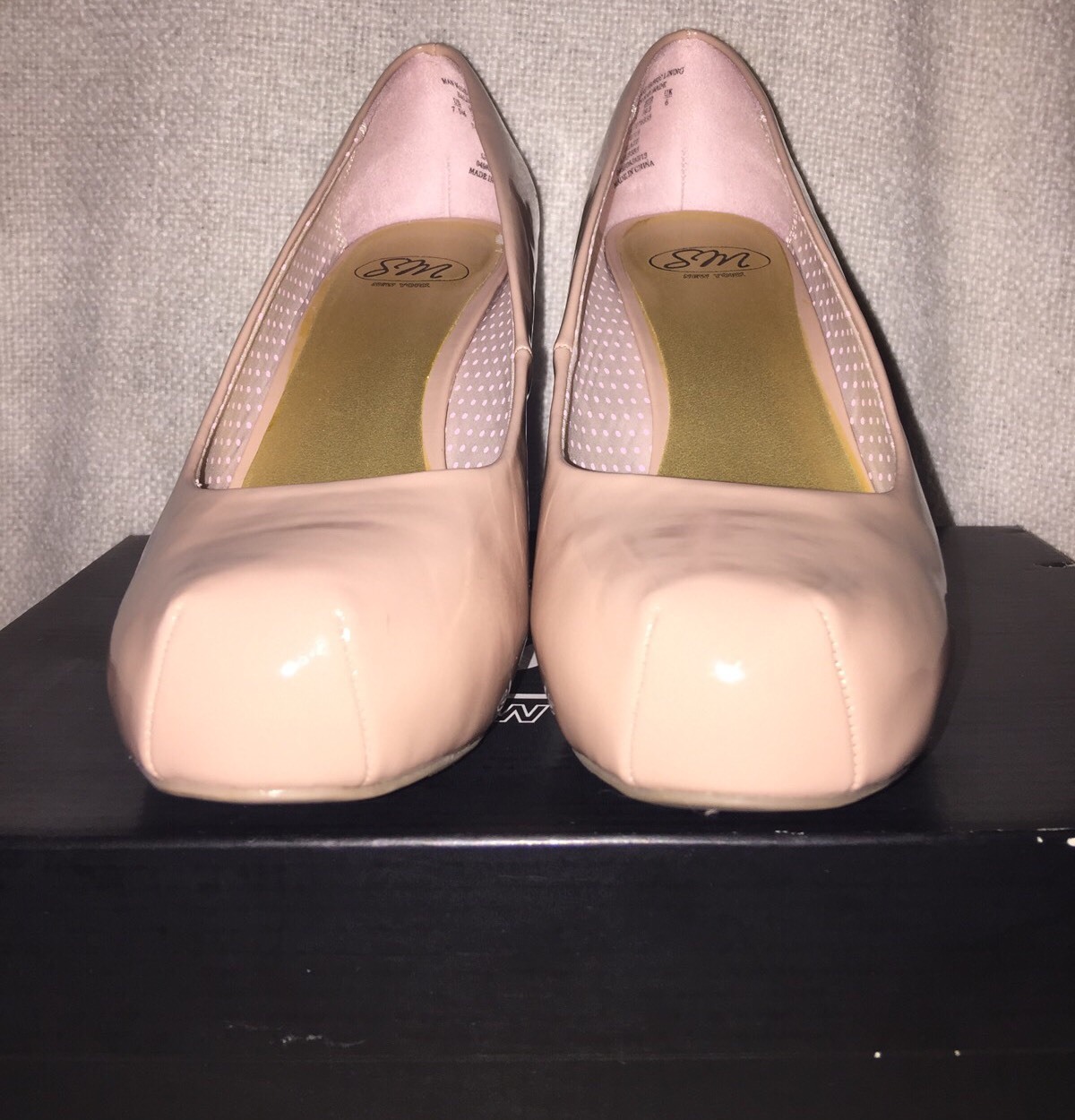 SM New York Glaze Style Blush Dress Shoes, Size 71/2 eBay