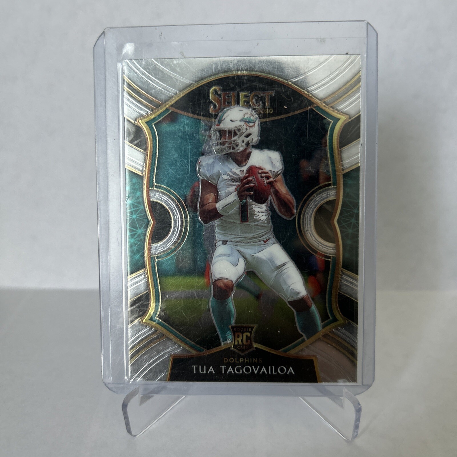 2020 Panini Select - Concourse Silver Prizm #45 Tua Tagovailoa (RC)