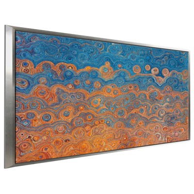 ''Psalm 130 7Abundant Redemption'' Print on Floating Canvas