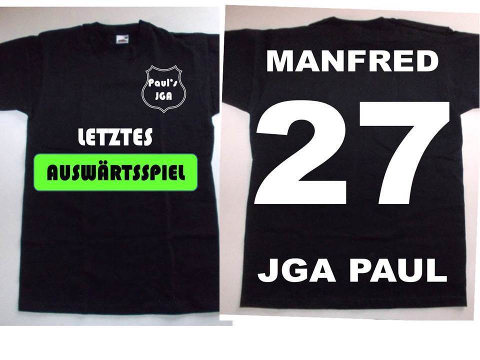 Zitate Auf T Shirts Drucken Erlaubt T-Shirt drucken mit Ihrem Wunschtext, Logo, Bild, Firmen, Sprüche,JGA