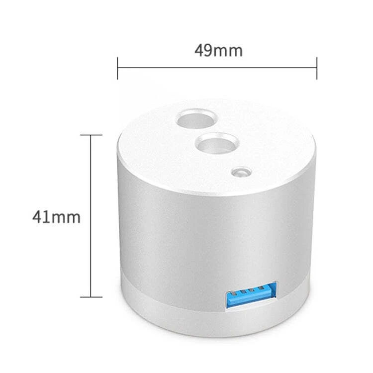 For Apple Pencil 1 USB Charging Adapter Metal Base With LED Indicator, Color: Bl - Image 2 of 4
