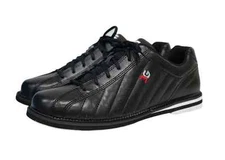 3G Kicks Black WIDE WIDTH Mens Bowling Shoes