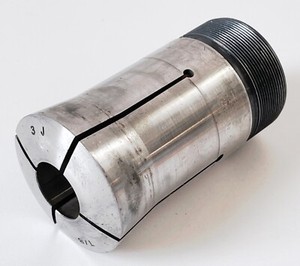 7/8" LYNDEX 3J Round Collet External Threads 3-3/4″ OAL JAPAN .875"