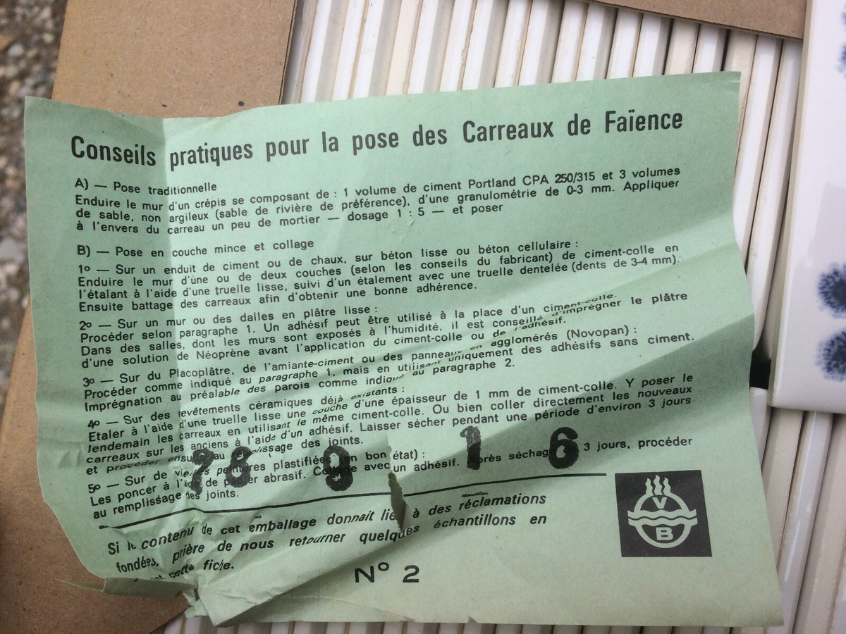 Carreau Villeroy Et Boch À VENDRE! - FR