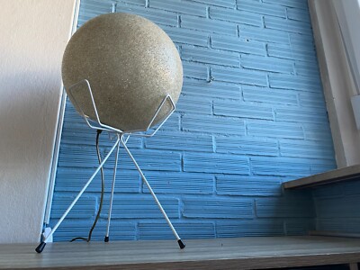 Vintage Table Space Age Planet Lamp Atomic Design Light Mid Century Desk Ufo