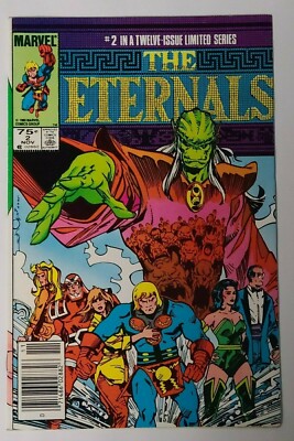 THE ETERNALS V.2 #2 OF 12 LIMITED (MARVEL 1985) NOS! EST~NM-(9.2) WALT SIMONSON!