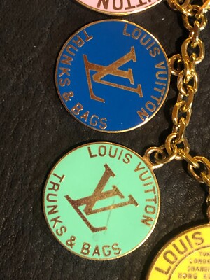 LOUIS VUITTON Bag charm AUTH TRUNKS &BAGS COIN RARE F/S 29 | eBay