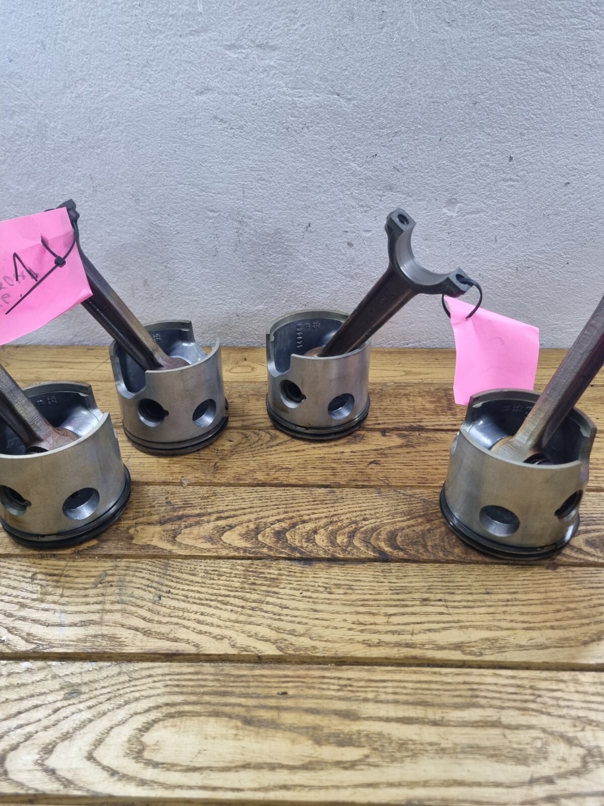 4pcs Mariner 150 HP 2 Stroke V6 Piston And Connecting Rod 6368118