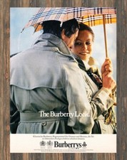 Burberry - Burberrys of London - Reklame Werbeanzeige Original-Werbung 1978 (5)