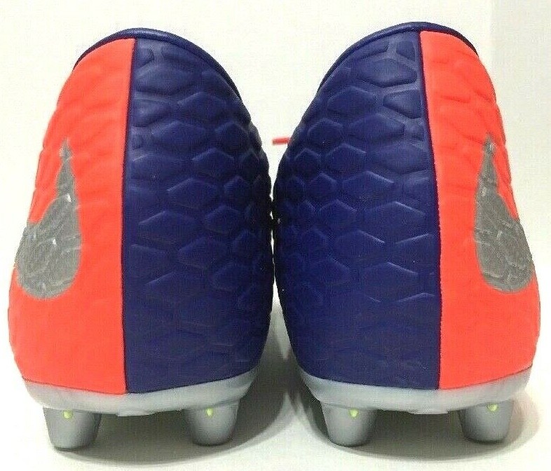 Nike Hypervenom Phelon 3 III HG Hard Ground Soccer Cleats Orange