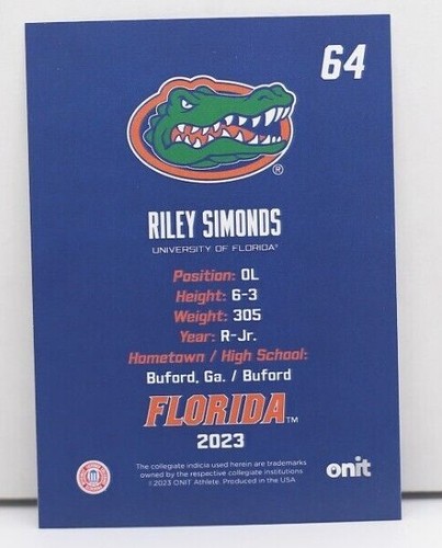 🏈🏈 GATORS ONIT University of Florida Football Pick your single card 2023 🏈 - Picture 141 of 190