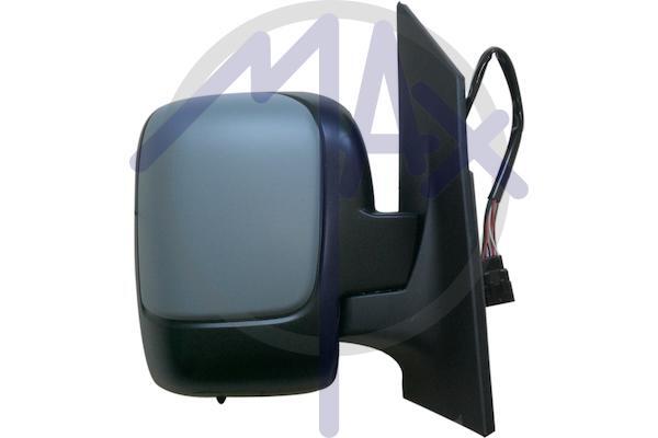 SPECCHIO RETROVISORE ELETTRICO PER JUMPY 07>16 DX PRIM SENS RIPIE(VETRO SINGOLO)