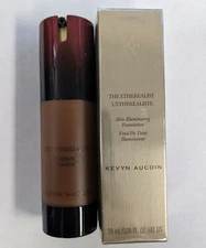 2 PACK KEVYN AUCOIN THE ETHEREALIST SKIN ILLUMINATING FOUNDATION DEEP EF 16 NIB