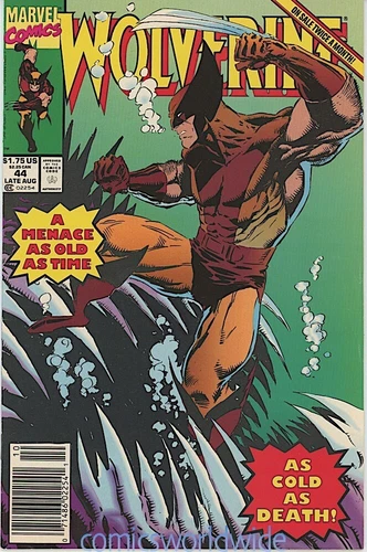 Wolverine #44 (1991 1st Series) VF+, Lady Deathstrike