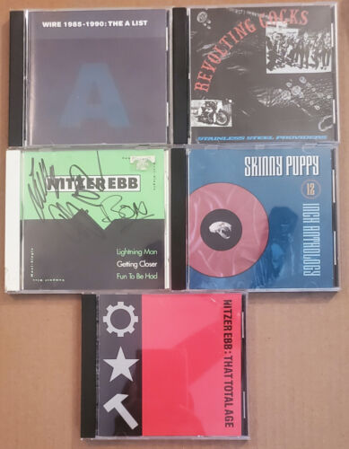 NITZER EBB :That Total Age / LIghtning Man/ Wire: Ahead/ Skinny Puppy  + more. - Picture 1 of 1