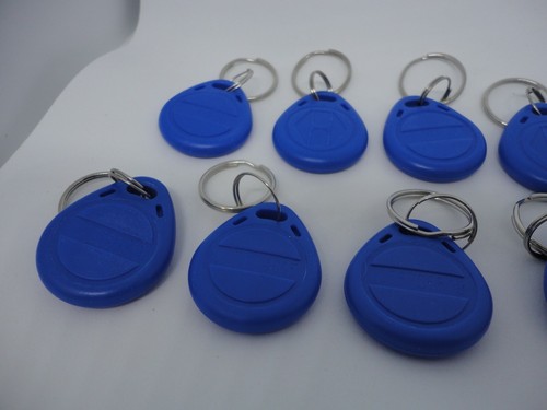 10 Pcs 125Khz RFID EM ID Key Fobs Keychain Tag Ring Access Control EM4100 TK4100 - Picture 5 of 10