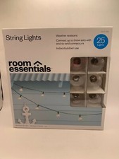NEW Boxed String Lights Indoor/Outdoor 25 Lights 21' in Length